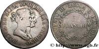 ITALY - PRINCIPALTY OF LUCCA AND PIOMBINO - FELIX 5 Franchi Elise et Félix Baciocchi ITALY - PRINCIPALTY OF LUCCA AND PIOMBINO - FELIX BACCIOCHI AND ELISA BONAPARTE Florence 1808 (37mm, 24,36g, 6h) -