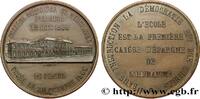 FRANCE Médaille, Inauguration du Collège municipal de Neu SUISSE - CANTON DE NEUCHATEL Suisse, Neuchâtel 1868 (42,5mm, 25,45g, 12h) -