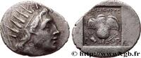 Hellenistic 2 (188 BC to 30 BC) Drachme plinthophore CARIA - CARIAN ISLANDS - RHODES Rhodes, Carie c. 88-84 AC. (13,5mm, 1,71g, 12h) -