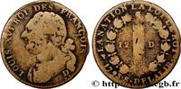 FRANCE 12 deniers dit au faisceau, type FRANÇOIS LOUIS XVI Roanne 1793 (29mm, 11,53g, 6h) -