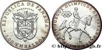 PANAMA 1 Balboa Proof XXIVe Jeux Olympiques de Séoul - Dr PANAMA 1988 (32mm, 15g, 12h) -