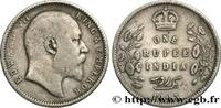 BRITISH INDIA 1 Roupie Edouard VII BRITISH INDIA Calcutta 1903 (30,5mm, 11,53g, 12h) -