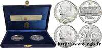 VATICAN AND PAPAL STATES Coffret (Proof) 2 monnaies - Jean-Paul II / la der VATICAN AND PAPAL STATES Rome 1998 (34mm, 44g, h) -