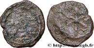 FRANCE Bronze au chrisme MEROVINGIAN COINS - FRANKISH KINGDOM - CHILDEBERT I Marseille (?) c. 511-558 (13,5mm, 1,27g, h) -