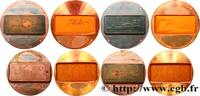 FRANCE Lot de 4 plaques, Impression des 50 lingotins de 5 CHINE - RÉPUBLIQUE POPULAIRE DE CHINE n.d. (105mm, 503,39g, 12h) -