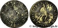 FRANCE Henri III COUR DES MONNAIES DE PARIS 1577 (28mm, 3,13g, 6h) -