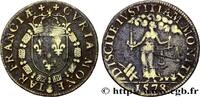FRANCE Henri III COUR DES MONNAIES DE PARIS 1578 (28mm, 3,98g, 6h) -
