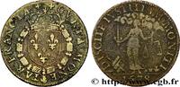 FRANCE Henri III COUR DES MONNAIES DE PARIS 1578 (28mm, 4,02g, 6h) -