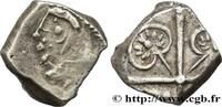 FRANCE Drachme “aux feuilles aquatiques” GALLIA - SOUTH WESTERN GAUL - RUTENI (Area of Rodez) IIe-Ier siècle av. J.-C (12,5mm, 2,22g, 9h) -