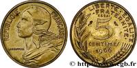 FRANCE Essai de 5 centimes Marianne V REPUBLIC Paris 1966 (17mm, 2g, 6h) -