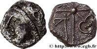 FRANCE Drachme “aux feuilles aquatiques” GALLIA - SOUTH WESTERN GAUL - RUTENI (Area of Rodez) IIe-Ier siècle av. J.-C (13,5mm, 1,92g, 2h) -