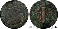 FRANCE 2 sols dit au faisceau, type FRANÇOIS LOUIS XVI Roanne 1793 (34mm, 22,24g, 6h) -