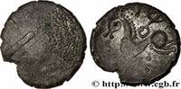 FRANCE Drachme aux lignes entremêlées, revers à l’aurige GALLIA - MID-WEST, UNSPECIFIED IIe - Ier siècles avant J.-C. (15,5mm, 2,59g, h) -