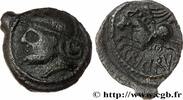 FRANCE Bronze CRICIRV GALLIA BELGICA - SUESSIONES (Area of Soissons) c. 50-40 AC. (16mm, 2,18g, 8h) -