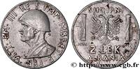 ALBANIA 2 Lek Victor-Emmanuel III d’Italie ALBANIA Rome 1939 (30mm, 10,05g, 6h) -