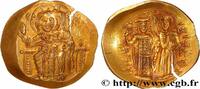 THE BYZANTINE EMPIRES (NICAEA, THESSALONICA, TREBI Hyperpère NICAEAN EMPIRE - JOHN III DUCAS Ionie, Magnésie c. 1225-1250 (27mm, 4,10g, 6h) -