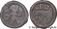 FRANCE Potin au guerrier courant GALLIA BELGICA - REMI (Area of Reims) Reims (51) c. 90-50 AC. (20mm, 3,95g, 2h) -