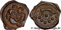 FRANCE Potin au sanglier, au torque et aux globules GALLIA BELGICA - SUESSIONES (Area of Soissons) c. 60-30 AC. (18,5mm, 3,76g, 9h) -