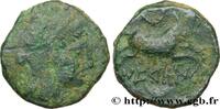 FRANCE Unité ou bronze au taureau GALLIA - NEDENES (oppidum of Montlaures) 121-45 AC. (23,5mm, 7,75g, 4h) -