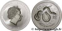 AUSTRALIA 1 Dollar Proof année du serpent AUSTRALIA Perth 2013 (45,1mm, 31,1g, 12h) -