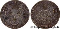 FRANCE Henri II CONSEIL DU ROI 1551 (29mm, 4,22g, 7h) -