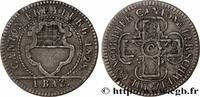 SWITZERLAND - CANTON OF FRIBOURG 1 Batz - Canton de Fribourg SWITZERLAND - CANTON OF FRIBOURG 1828 (24,5mm, 2,62g, 6h) -