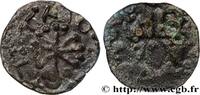 FRANCE Denier à l’A croisetté et à la croix à huit branch UNSPECIFIED MINT (VIIIe siècle) (13mm, 1,05g, h) -