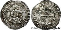 FRANCE Carlin d'argent, gillat ou robert PROVENCE - COUNTY OF PROVENCE - ROBERT OF ANJOU Avignon ou Saint-Rémy n.d. (27mm, 3,86g, 7h) -