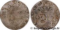 FRANCE Claude de France, duchesse LORRAINE - DUCHÉ DE LORRAINE - CHARLES III LE GRAND DUC 1560 (27mm, 3,71g, 2h) -