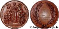 FRANCE Médaille, Enseignement primaire ENSEIGNEMENT 82 - Touffailles 1889-90 (51mm, 61,40g, 12h) -