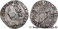FRANCE Teston, 10e type HENRY III. COINAGE IN THE NAME OF CHARLES IX Toulouse 1575 (29mm, 9,41g, 6h) -
