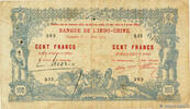 NEW CALEDONIA 100 Francs NEW CALEDONIA 100 Francs 1914 F -