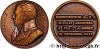 FRANCE Médaille, Nicolas Dalayrac, Inauguration du temple FRANC - MAÇONNERIE 2010 (39mm, 32,53g, 12h) -