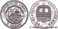 LIBERIA 5 Dollars Proof Transrapid-08 LIBERIA 1999 (38,6mm, 28,48g, 12h) -