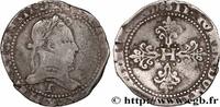 FRANCE Franc au col plat 1576 HENRY III Nantes 1576 (33mm, 13,73g, 12h) S 1,087.74 元 含税 ＋  150.61 元 运费