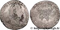 FRANCE Teston, 4e type, col fraisé, sans le titre de roi HENRY III Bordeaux 1575 (26mm, 7,46g, 11h) -