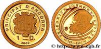 ANDORRA (PRINCIPALITY) 1 Diner Proof Johannes Kepler ANDORRA (PRINCIPALITY) 2009 (11mm, 0,50g, 6h) -