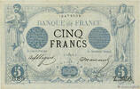 FRANCE 5 Francs NOIR FRANCE 5 Francs NOIR 1873 VF -