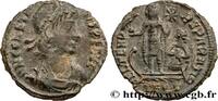 THE CHRISTIAN EMPIRE (337 AD to 363 AD) Demi-maiorina, (PB, Æ 3) CONSTANS Thessalonique 348-350 (18mm, 1,87g, 11h) -