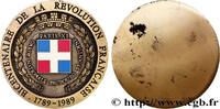FRANCE Médaille, Bicentenaire de la révolution française RÉVOLUTION FRANÇAISE 1989 (80mm, 175,3g, 12h) -