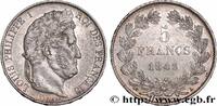 FRANCE 5 francs IIIe type Domard LOUIS-PHILIPPE I Paris 1848 (37,22mm, 24,92g, 6h) -