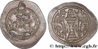 Post-hellenistic 2 (227 AD to 650 AD) Drachme SASANIAN - SASANIAN KINGDOM - SHAPUR II Atelier indéterminé c. 309-379 (29,5mm, 4,15g, 3h) -