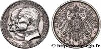 GERMANY - HESSE 2 Mark Ernest-Louis de Hesse-Darmstadt GERMANY - HESSE Berlin 1904 (28mm, 11,10g, 12h) -