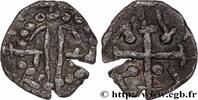 FRANCE Denier UNSPECIFIED MINT Atelier indéterminé VIIIe siècle (12mm, 1,22g, 1h) -
