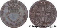 SWITZERLAND - CANTON OF FRIBOURG 2 1/2 Rappen SWITZERLAND - CANTON OF FRIBOURG 1827 (17,50mm, 1,16g, 12h) -