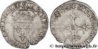 FRANCE Sol parisis, 1er type CHARLES IX Rouen 1566 (20,5mm, 1,63g, 12h) -