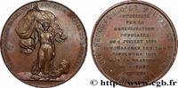 FRANCE Médaille, Consécration de la fondation de la Répub SUISSE - CANTON DE NEUCHATEL Suisse, Neuchâtel 1856 (39,5mm, 25,62g, 12h) -