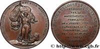 FRANCE Médaille, Consécration de la fondation de la Répub SUISSE - CANTON DE NEUCHATEL Suisse, Neuchâtel 1856 (39,5mm, 25,45g, 12h) -