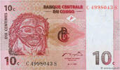 CONGO, DEMOCRATIC REPUBLIC 10 Centimes CONGO, DEMOCRATIC REPUBLIC 10 Centimes 1997 UNC -