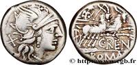 THE REPUBLIC (280 BC to 27 BC) Denier RENIA Rome 138 AC. (16,5mm, 3,82g, 5h) -